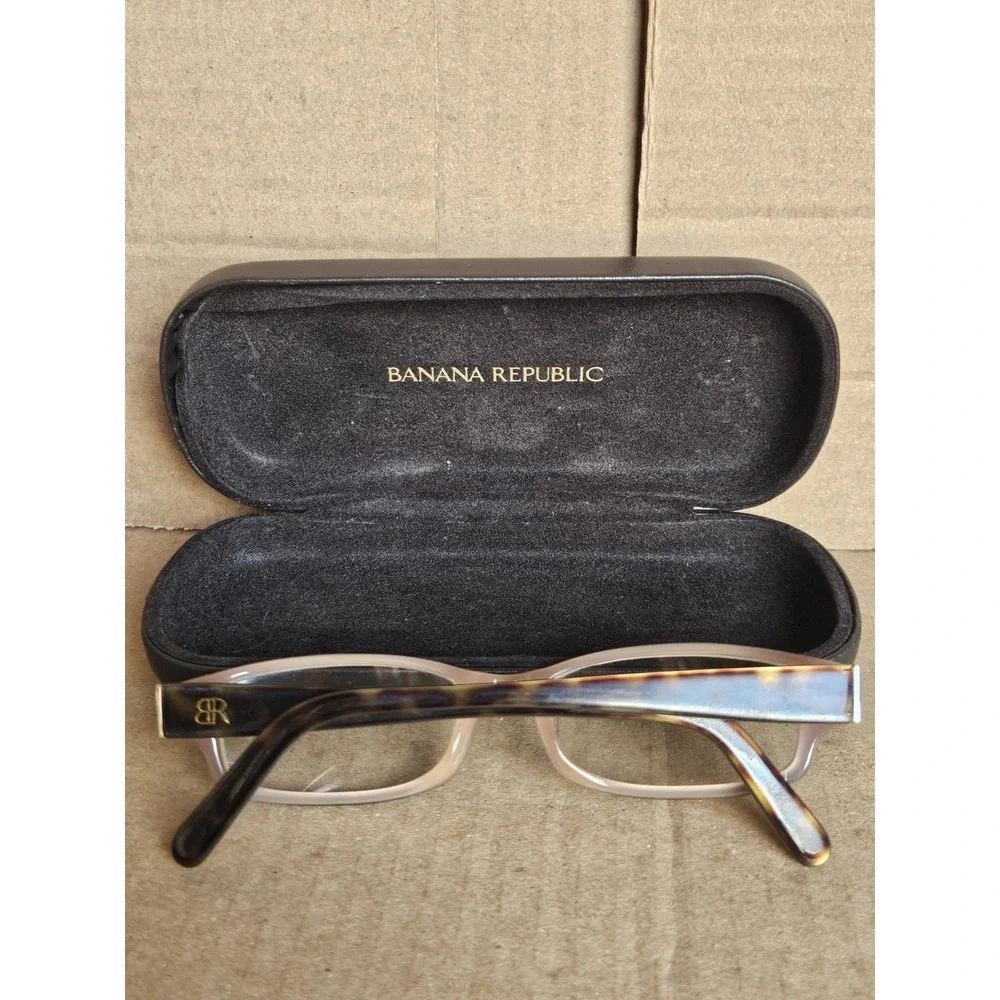Banana Republic Allie 1K2 Eyeglasses Women Tortoise Pink Frames w/ Case